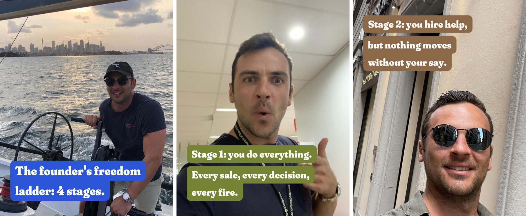 LinkedIn Post #9 — Founder Carousel (PDF · 7 slides)